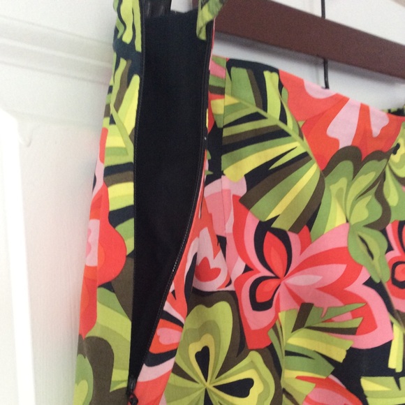 Talbots Floral Print Skirt - Picture 2 of 6